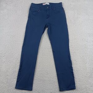Levi Pants 511 Slim Boys 14 Blue Stretch Cotton 8463-U09